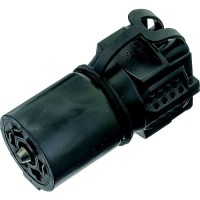 Pollak 7Wb-178Pfv 7-Way Blade Vehicle End Socket To Dual 5-Way & 4-Way Flat Connections - 7Wb-178Pfv - 329-7Wb178Pfvf1