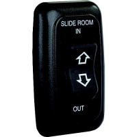 Jr Products Single Rv Slide Out Switch With Bezel - 12285 - 342-12285F1