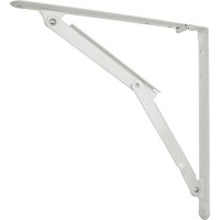 Jr Products Folding Shelf Bracket, White - 20725 - 342-20725F1
