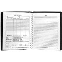 Beckson Memory-Mate Log Book, Soft Vinyl Cover, Assorted Colors - Mm403 - 35-Mm403F1