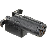 Pollak Adapter, 6-Way Round To 4-Way Flat - P717 - 350-P717 Superseded By: 329-6P102Vf1