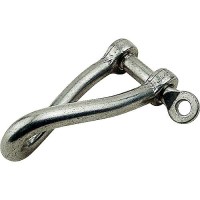 Sea-Dog 1474061 Twisted D-Shackle, 1/4