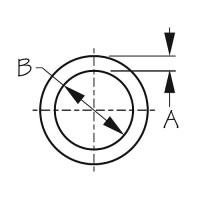 Sea-Dog 192630 Galvanized Ring - 3/8
