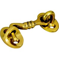 Sea-Dog 2220561 Decorative Door Hook, Brass, 2-1/2