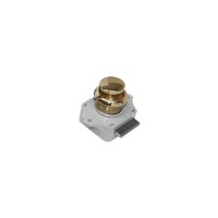 Sea-Dog 2243011 Push Button Rim Latch, Polished Brass - 224301-1 - 354-2243011F1