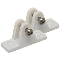 Lg Deck Hinge/Angled White 2/Cd - 273231-1 - 354-2732311F1