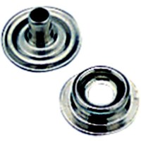 Sea-Dog 2991101 Eyelet Snap Stud, Nickel Plated Brass, 6 Sets - 299110-1 - 354-2991101F1