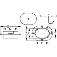 Seadog 321800 Chain Deck Pipe, Stainless - 321800 - 354-321800F1