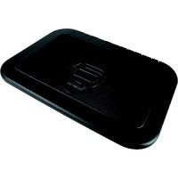 Sea-Dog 3365253 Triple Latch Rectangular Marine Hatch, Black - 336525-3 - 354-3365253F1