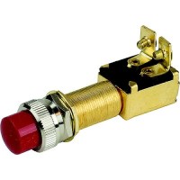 Brass Push Button Switch With - 420422-1 - 354-4204221F1