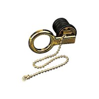 Brass Snap Handle Drain Plug, 1