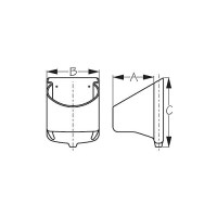 Pvc Drink Holder, White - 588115-1 - 354-5881151F1