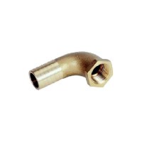 Marine Hardware Pthf901 Bronze Female 90° Pipe To Hose Adapter, 1
