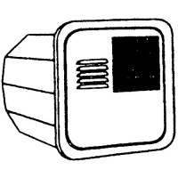 Suburban Water Heater Flush Door, Colonial White - 6259Acw - 380-6259Acwf1