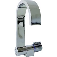 Scandvik 10580 Folding Square Spout Cold Water Tap - 10580P - 390-10580Pf1