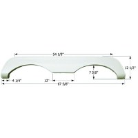 Icon Technologies Tandem Mckenzie Fs769 Rv Fender Skirts - 1623 - 398-01623F1