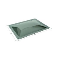 Icon 12122 Sl2230 Standard Rv Skylight, Smoke - 12122 - 398-12122F1