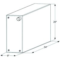 Icon Fresh Water Replacement Tank, 39 Gal. - 12714 - 398-12714F1