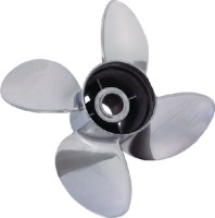 Solas Rubex Hr4 Stainless Steel Interchangeable Hub 4- Blade Propeller, Lh 14.125 X 19 - 9554-141-19 - 496-955414119F1