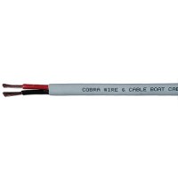 Cobra Wire B7G10B21100Ft Bare Copper Duplex Wire, 10/2, 100', Gray - B7G10B21100Ft - 446-B7G10B21100Ftf1