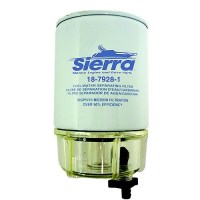 Sierra 79281 Fuel/Water Separator Element W/Aquavue Clear Collection Bowl - 18-7928-1 - 47-79281F1