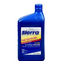 Sierra 95402 Fully Synthetic Tc-W3 2-Stroke Outboard Oil, Qt. - 18-9540-2 - 47-95402F1