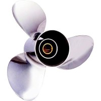 Solas 333111015 New Saturn Stainless Steel 3-Blade Propeller For Yamaha - 3331-110-15 - 496-333111015F1