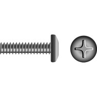 Phillips Machine Screw - Pan Head. 1/4