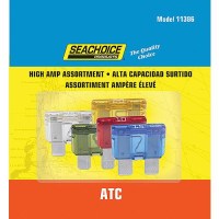 Seachoice High Amp Atc Glass Fuse Assortment, 5Ea - 50-11386 - 50-11386F1