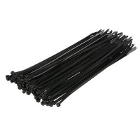 Seachoice Cable Ties, 11 In. Long, 50 Lbs. Max Load, Uv Black, Pack Of 100 - 14151 - 50-14151F1