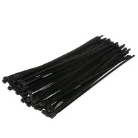 Seachoice Cable Ties, 14 In. Long, 120 Lb. Max Load, Uv Black, Pack Of 100 - 14211 - 50-14211F1