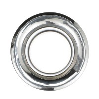 Seachoice Mega-Flow Dripless Thru Hull Fitting, 316 Stainless Steel, Fits 1-1/2 In. Hose, 1-1/2 In. Max. Hull - 50-18631 - 50-18631F1