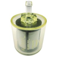 Seachoice 20391 Clear Gas & Diesel Fuel Filter For Cube Electronic Fuel Pump Kit, 3/8