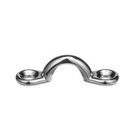 Seachoice Multi-Purpose Chrome-Plated Zinc 3/8 In. Eye Straps, Set Of 4 - 28831 - 50-28831F1