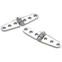 Seachoice 33811 Stainless Steel Strap Hinges (1 Pair Per Pack) - 33811 - 50-33811F1