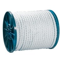 Twisted Nylon Rope White, 1