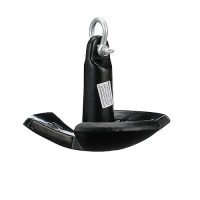 Seachoice 41510 Black Vinyl Coated River Anchor, 15 Lbs. - 41510 - 50-41510F1