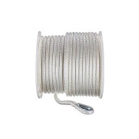 Seachoice Double Braid Nylon Anchor Line, White - 42141 - 50-42141F1