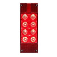 Seachoice 52791 Led Fleet Count Sealed Waterproof Tail Light, 7 Function Passenger Side - Stl14Rssch - 50-52791F1