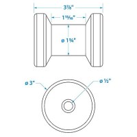 Spool Roller-4 -1/2 Id(Bulk) - 50-56140 - 50-56140F1