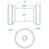 Spool Roller-5 -5/8 Id(Bulk) - 50-56190 - 50-56190F1
