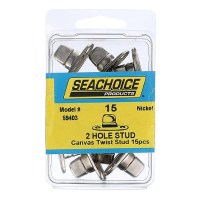 Seachoice Twist Studs W/ 2-Hole Screw Base, Pack Of 15 - Rp-Bp7252Sc - 50-59403F1