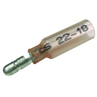 Seachoice Insulated Heat Shrink Bullet Terminals, Male - 50-61701 - 50-61701F1