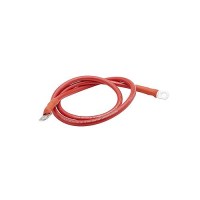 Seachoice 63033 Tinned Copper Battery Assembly, 4 Awg, Red, 4' - 63033 - 50-63033F1
