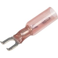 Seachoice 64051 3-To-1 Heat Shrink Spade Terminal - 22-18 Ga., #6 Stud, 25/Bag - 64051 - 50-64051F1