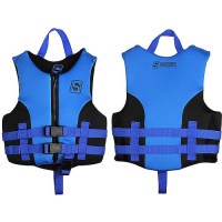 Seachoice 85131 Evoprene Multi-Sport Vest, Blue/Black, Child - 85131 - 50-85131F1