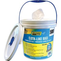 Seachoice 90038 Cloth-Like Rags, 500-Ct. Bucket - Nw-90038-500Sc - 50-90038F1