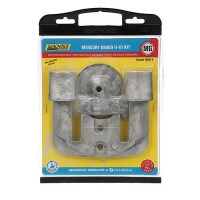 Seachoice 95071 Magnesium Anode Kit For Mercury Bravo Ii (89-Present) And Bravo Iii (89-03) - 50-95071 - 50-95071F1