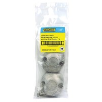 Seachoice 95618 Streamlined Shaft Anode W/Allen Screw, Aluminum, Model X1, Size 3/4