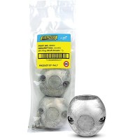 Seachoice 95627 Streamlined Shaft Anode W/Allen Screw, Magnesium, Model X5, Size 1-1/4